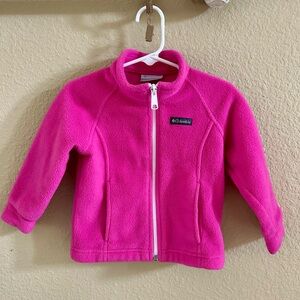 Columbia Pink Fleece Jacket 2T